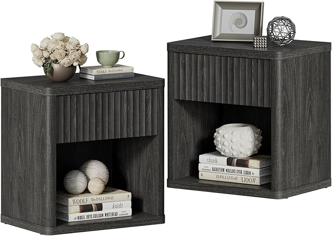SICOTAS Night Stand Set of 2 Nightstands by SICOTAS