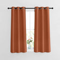NICETOWN Blackout Burnt Orange Curtains by NICETOWN