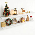 72 Inch Floating Shelves for Wall, 8 Inch Deep Floating Shelf for Storage & by Axeman
