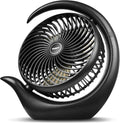 Viniper 8.7 inch Portable Rechargeable Fan, Small Table Fan : 180 Rotation and by ViniperUSA