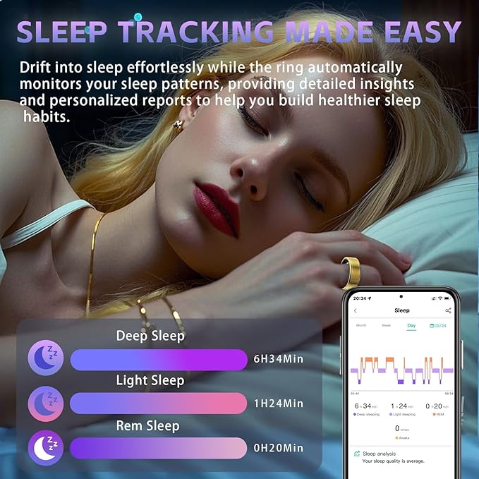 Smart Rings for Women Men – Fitness Tracker Ring - Image 2