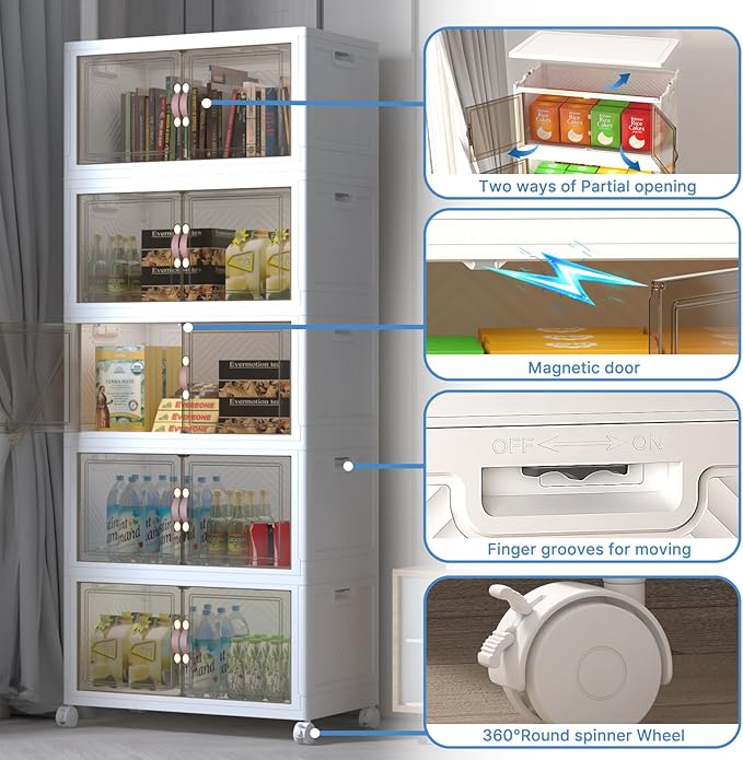 Extra Large Stackable Storage Bins - Image 4