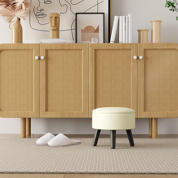 FIMIVIBI Small Foot Stool Ottoman - Image 7