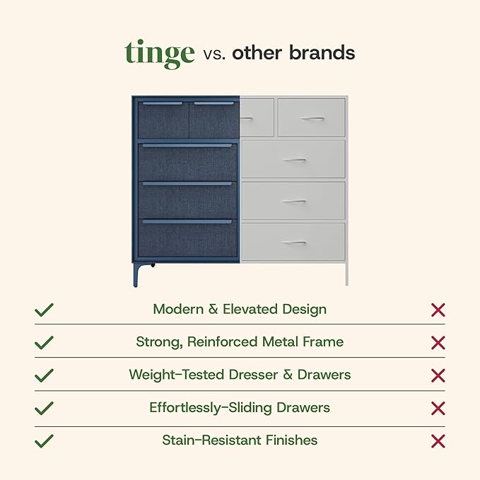 Naima Premium Fabric Dresser - Image 8