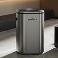 MRBIN Stainless Steel Motion Sensor Tall Bathroom Trash Can by mrbin