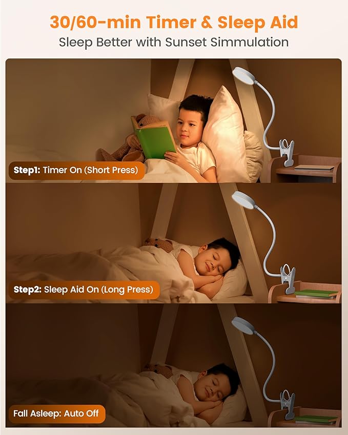 Glocusent 72 LED Clip on Lamp - Image 7