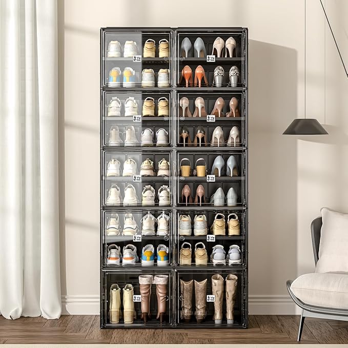 Shoe Rack Organizer Cabinet for Closet Entryway - Image 6