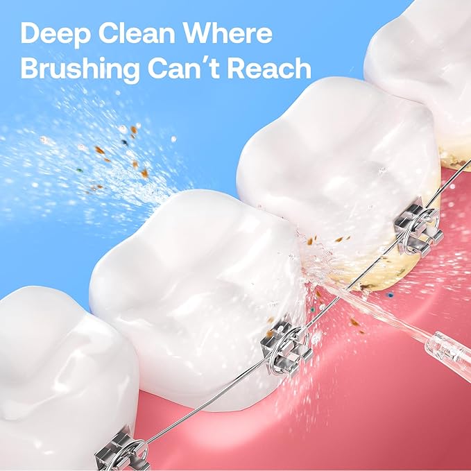 Bitvae Water Dental Flosser for Teeth, Rechargeable Water Teeth Cleaner Picks - Image 3