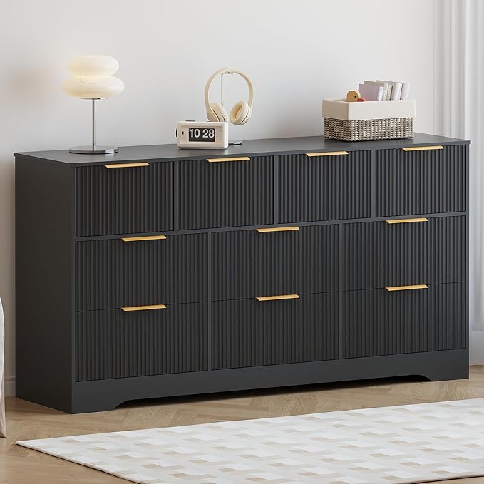 GarveeHome Fluted Dresser for Bedroom by GarveeHome