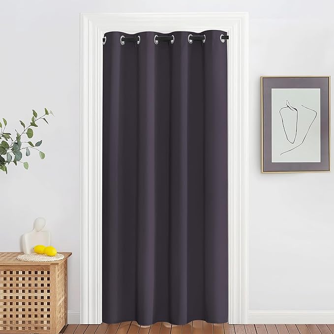NICETOWN Blackout Doorway Curtain Drape 78 inch Long by NICETOWN