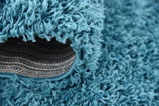Unique Loom Solid Shag Collection Area Rug - Image 13