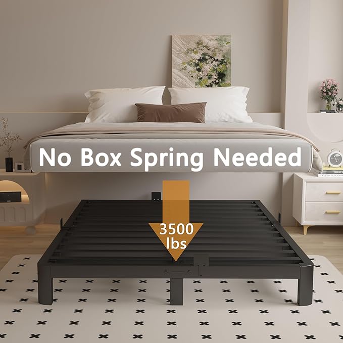 4 Inch Full Size Bed Frame - Image 4