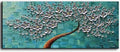 YaSheng Art - 24x60inch Large Wall Art Flowers Oil Painting On Canvas Texture by YaSheng+Art