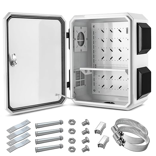 Outdoor Electrical Box, Cold-Rolled Steel Plate, Aluminum Alloy Back Beam by Namunanee