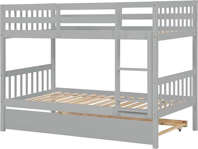 Bellemave Twin Over Twin Bunk Bed - Image 6