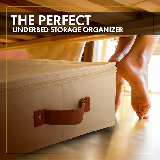 HOMELUX THEORY 2pc Under Bed Storage Containers, Bedroom Under the Bed Drawer - Image 7