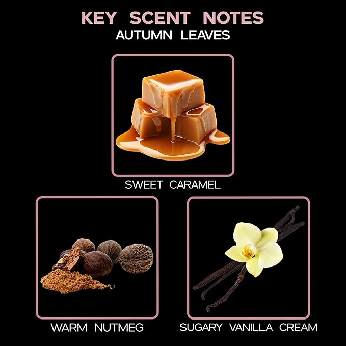 LOVSPA Reed Diffuser Set, Spiced Caramel Vanilla Scented Oil Diffuser - Image 5