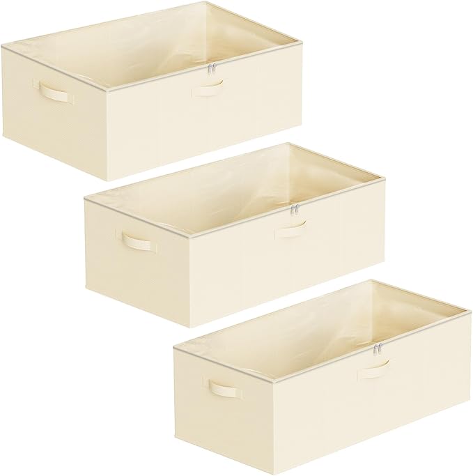 SpaceAid 3 Pack 10" High Under Bed Storage Containers, Large Underbed Storage - Image 7