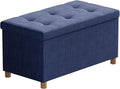BRIAN & DANY 30 Inches Folding Storage Ottoman Bench, Ottoman by BRIANDANY