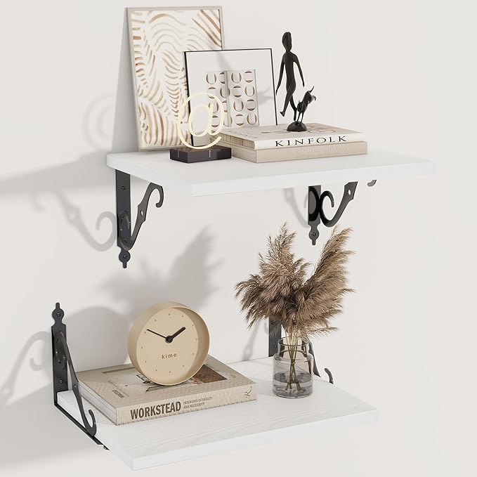 Dreamland Deep Floating Shelves, Wide Display Shelf Wall Mounted by Dreamland