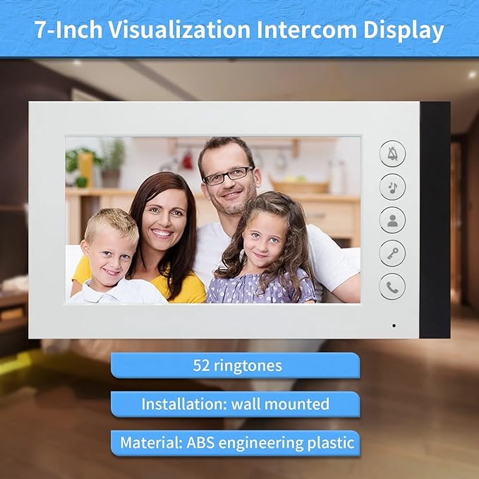 ANJIELO SMART Wired Video Multifamily Apartment Intercom System, - Image 9