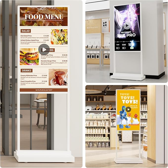 Canlarriz Digital Signage Kiosk 50 inch Digital Menu Board - Image 6