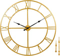 Ohweog Large Wall Clock for Living Room Decor – 40 Inch Silent Non-Ticking by WallClockDecor