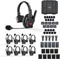 SYNCO XTALK XPRO Wireless Communication Headset System, 9 Person Full Duplex by SYNCO