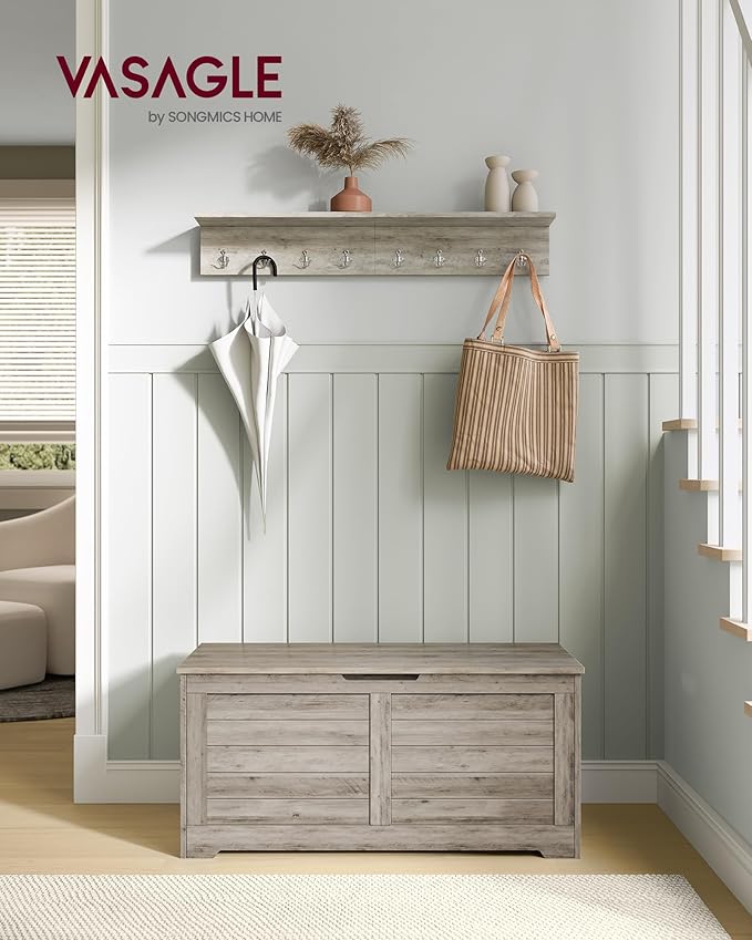 VASAGLE Storage Chest, Storage Bench - Image 2