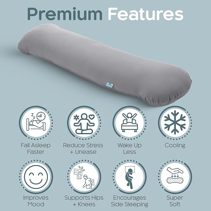 Weighted Body Pillow 8lbs - Image 3