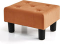 BRIAN & DANY Small Foot Stool, Velvet Foot Stools by BRIANDANY