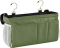 KOPIRIT Dark Cyan Bedside Caddy Storage Bag Bedside Organizer by KOPIRIT