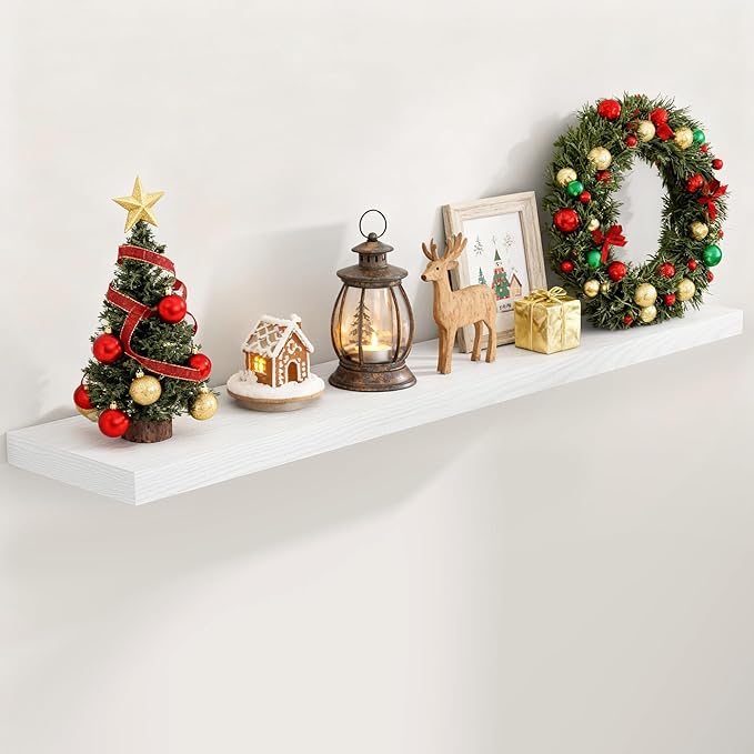 Fun Memories 55 Inch Floating Shelves by FunMemories