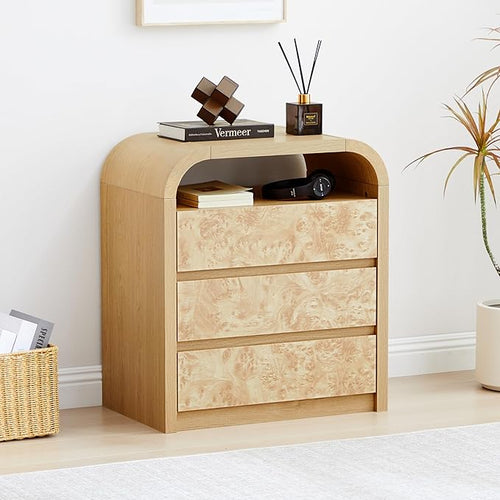 3 Drawer Dresser for Bedroom, Modern Chest of Drawers by Unknown