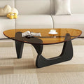 Glass Coffee Table, Mid Century Modern Coffee Table, Coffee Table by LZYFY
