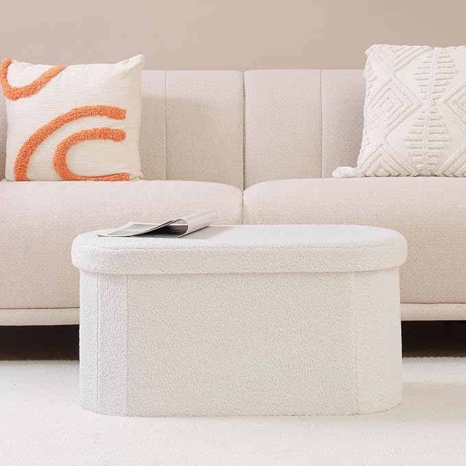 B FSOBEIIALEO Ottoman with Storage - Image 8