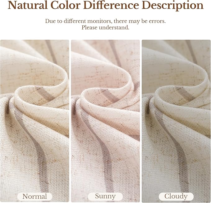 Plaid Pinch Pleated Curtains - Image 9