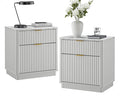 T4TREAM 23'' Fluted Nightstand Set of 2 by T4TREAMFurniture