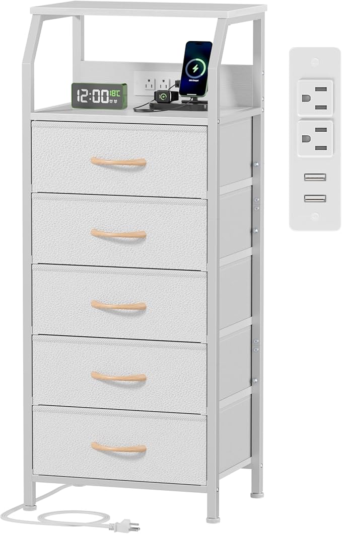 Furnulem 5 Drawers Dresser by Furnulem