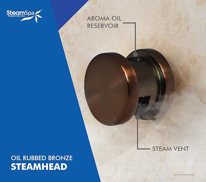 SteamSpa 4.5kW Steam Sauna Generator Executive Bundle 240V Steam Generator - Image 7
