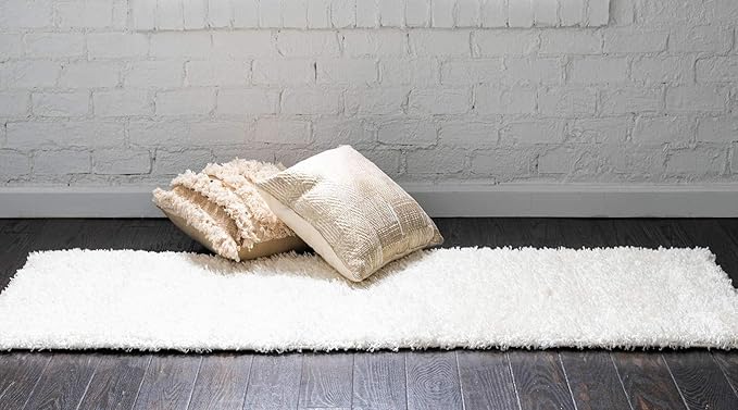 Unique Loom Solid Shag Collection Area Rug - Image 6