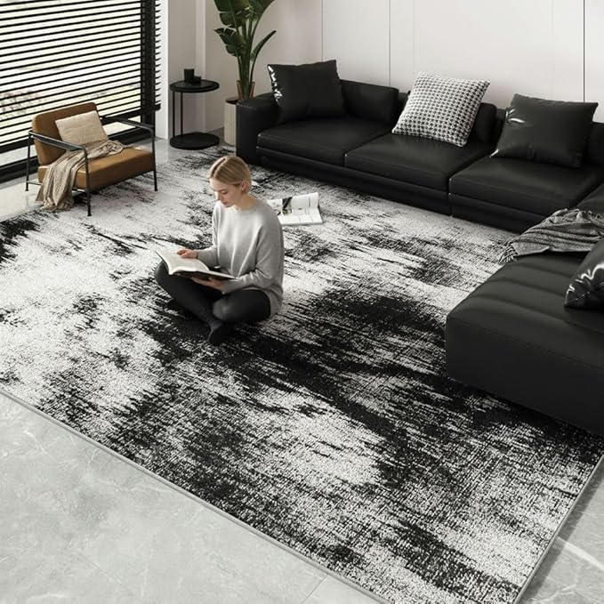 Area Rugs 8x10, Modern Abstract Machine Washable Rugs - Image 7