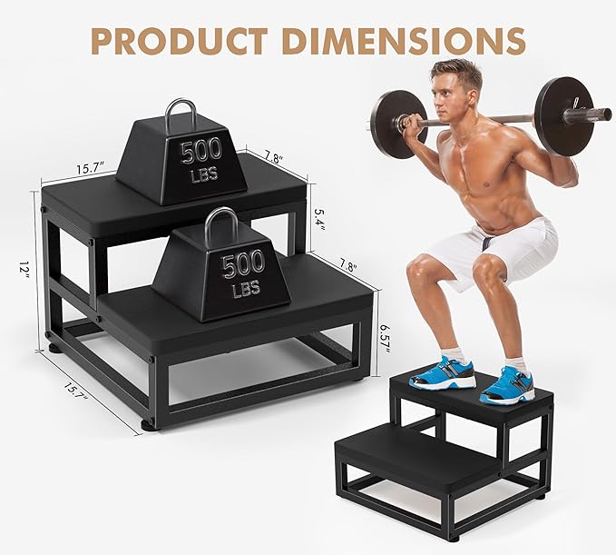 Two-Step Stool for Adults & Kids, Waterproof HDPE Bed Step - Image 4