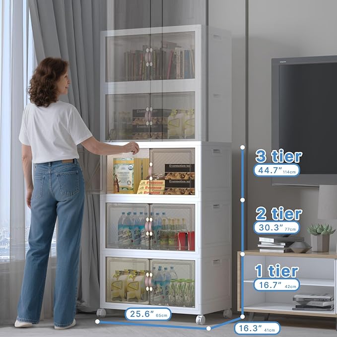 Extra Large Stackable Storage Bins - Image 5