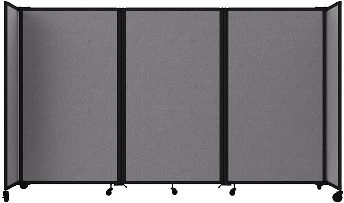 Versare Room Divider 360 Portable Wall Partition | Folding Panels | Large by VERSARE