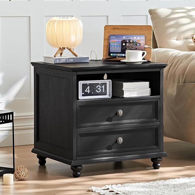 24" Wide Farmhouse Nightstand - Image 7
