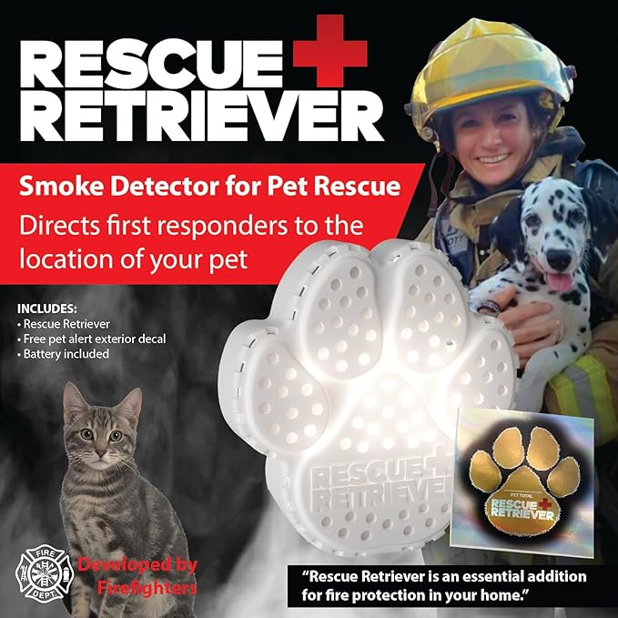 Rescue Retriever Triple-Pack pet Smoke Detector - Image 3