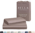 Bella Coterie Luxury Bamboo Viscose King Size Duvet Cover Set | 100% by BC
