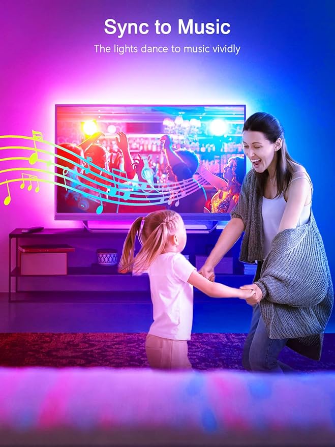KANTUTOE TV Backlights, 13.1FT LED Lights - Image 5