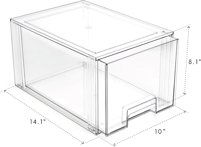 BINO | Stackable Storage Drawers, Tall Large - Image 3
